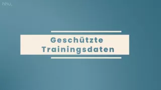Video: Generative Modelle | 05 | Geschützte Trainingsdaten (MP4)