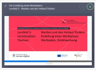 Unterrichtsbaustein: Erstellung eines Werbeplans