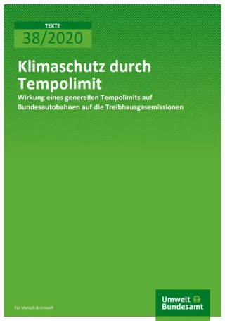Broschuere: Klimaschutz durch Tempolimit