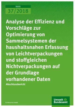 Broschuere: Analyse der Effizienz und Vorschläge zur Optimierung von Sammelsystemen