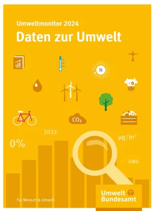 Broschuere: Umweltmonitor 2024: Daten zur Umwelt