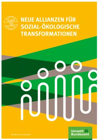 Broschuere: Neue Allianzen für sozial-ökologische Transformationen