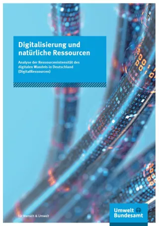 Broschuere: Digitalisierung und natürliche Ressourcen