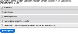 Interaktion: Woche 2 | Daten | Was sind Daten? (Aufgabe 2)