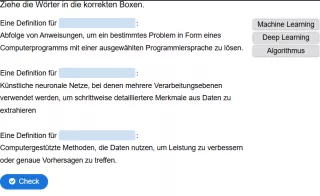 Interaktion: Woche 3 | Theorie | Künstliche Intelligenz, Maschinelles Lernen, Deep Learning (Aufgabe 1)