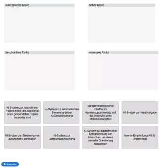 Interaktion: Woche 10 | Recht | Der AI Act der Europäischen Union (Aufgabe 1)