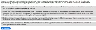 Interaktion: Woche 11 | Recht | Das Recht auf informationelle Selbstbestimmung (Aufgabe 2)