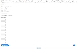 Interaktion: Woche 12 | Daten | Textrepräsentation (Aufgabe 1)