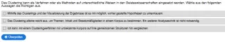 Interaktion: Woche 12 | Anwendungsbeispiele | Topic Modeling mit Clustering (2) (Aufgabe 1)