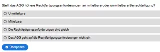 Interaktion: Woche 14 | Recht | Gleichheitsgrundsatz und Diskriminierungsverbote mit Blick auf KI (Aufgabe 4)