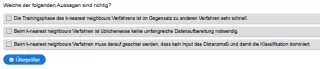 Interaktion: Prognosemodelle: Klassifikation und Regression | 03 | Das k-nearest neighbours Verfahren (Aufgabe 4)