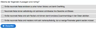 Interaktion: Prognosemodelle: Klassifikation und Regression | 03 | Neuronale Netze - Teil 2 (Aufgabe 4)