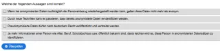 Interaktion: Datenbeschaffung und -aufbereitung | 03 | Pseudonymisierung und Anonymisierung (Aufgabe 2)
