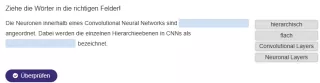 Interaktion: Bildklassifikation und Bildsegmentierung | 05 | Anordnung der Neuronen in CNNs (Aufbau 1)