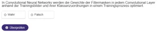Interaktion: Bildklassifikation und Bildsegmentierung | 05 | Aufbau von Convolutional Layers (Aufbau 3)