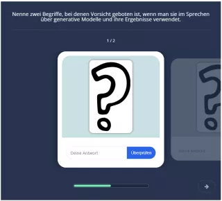 Interaktion: Generative Modelle | 02 | Über Generative Modelle sprechen (Aufgabe 3)