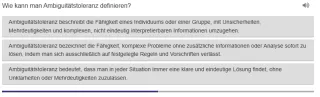 Interaktion: KI und Ich | 02 | Ambiguitätstoleranz (Aufgabe 1)