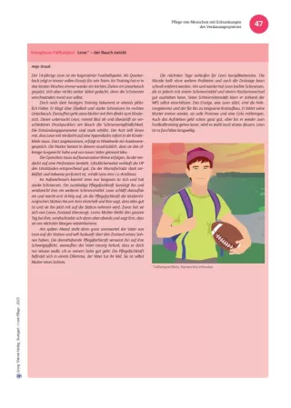 Arbeitsblatt: I care Pflege | Komplexe Fallbeispiele | Appendizitis (Aufgaben)