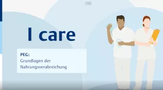 Video: I care Pflege | Pflegebasismaßnahmen | PEG: Grundlagen der Nahrungsverabreichung (Video)