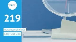 Video: Reibungselektrizität: Leder und Glas