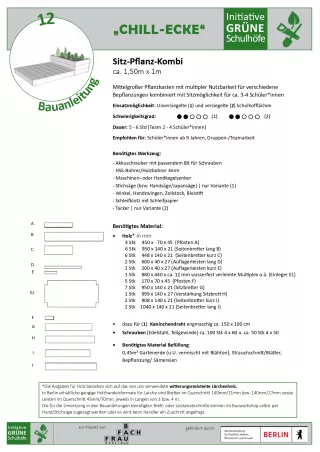 Anleitung: Bauanleitung 12 Chill-Ecke
