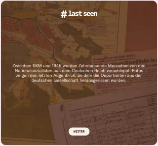 Entdeckendes: #LastSeen | Online-Game