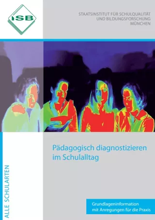 Handreichung: Pädagogisch diagnostizieren im Schulalltag