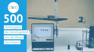 Video: Abhängigkeit der Zentrifugalkraft von der Masse des Körpers