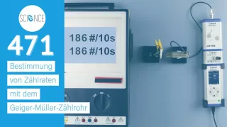 Video: Bestimmung von Zählraten mit dem Geiger-Müller-Zählrohr