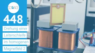 Video: Drehung einer Leiterschleife im homogenen Magnetfeld 2