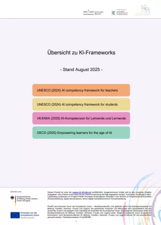 Broschuere: Übersicht zu KI-Frameworks (Stand August 2025)