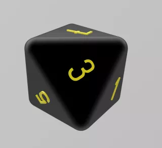 Entdeckendes: 8 sided dice (normal font) Version 2 (zip-Datei)