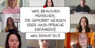 Video: Mobbing und Hass-Sprache | Was brauchen Menschen, die gemobbt werden oder Hass Sprache erfahren?
