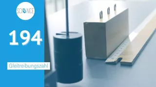 Video: Gleitreibungszahl eines Holzklotzes mithilfe eines Stoßes und Pendel