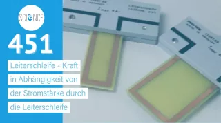Video: Leiterschleife - Kraft in Abhängigkeit von der Stromstärke durch die Leiterschleife