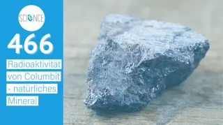 Video: Radioaktivität von Columbit - natürliches Mineral