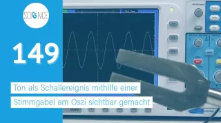 Video: Schall | Verschiedene Stimmgabeln und Oszi