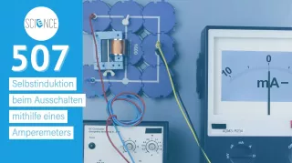 Video: Selbstinduktion beim Ausschalten mithilfe eines Amperemeters