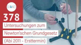 Video: Untersuchungen zum Newton'schen Grundgesetz | Abitur 2011 (Ersttermin)