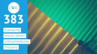 Video: Wasserwelle | Erzeugung ebener Wellen unterschiedlicher Frequenz