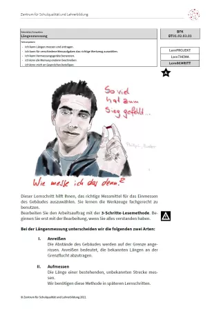 Arbeitsblatt: Längenmessung (Niveau A | PDF)
