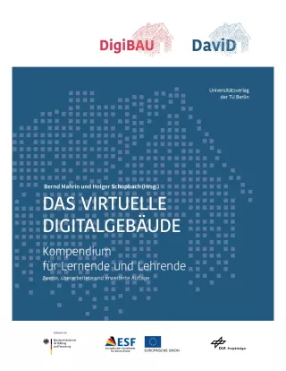 Text: Das virtuelle Digitalgebäude