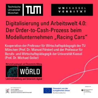 Webseite: Open Educational Resources des Forschungsprojekts „Digitalisierung von wirtschaftlich-kaufmännischen Berufsfeldern verstehen und unterrichten“