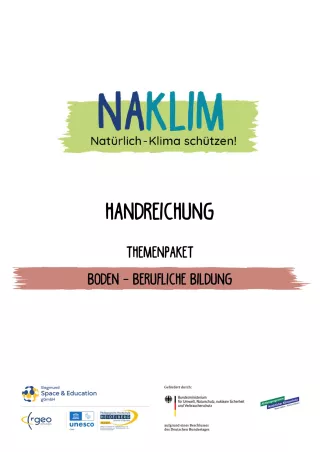 Unterrichtsbaustein: Themenpaket Boden | Berufliche Bildung