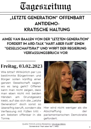 Unterrichtsbaustein: Zukunftskunst | Modul 3 | Experiment Klimarat - Medien über den Klimawandel