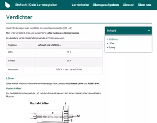 Webseite: Verdichter