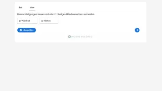 Interaktion: Handhygienequiz