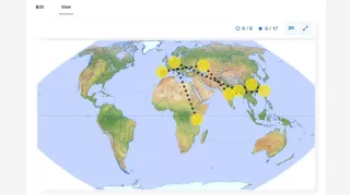 Interaktion: Lieferkettenspiel