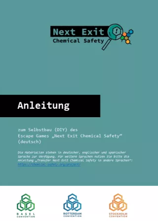 Webseite: Next Exit Chemical Safety | DIY-Version (deutsch)