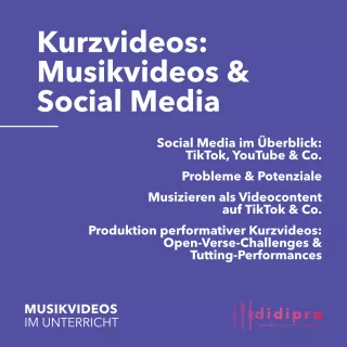 Bild: Kurzvideos: Musikvideos & Social Media